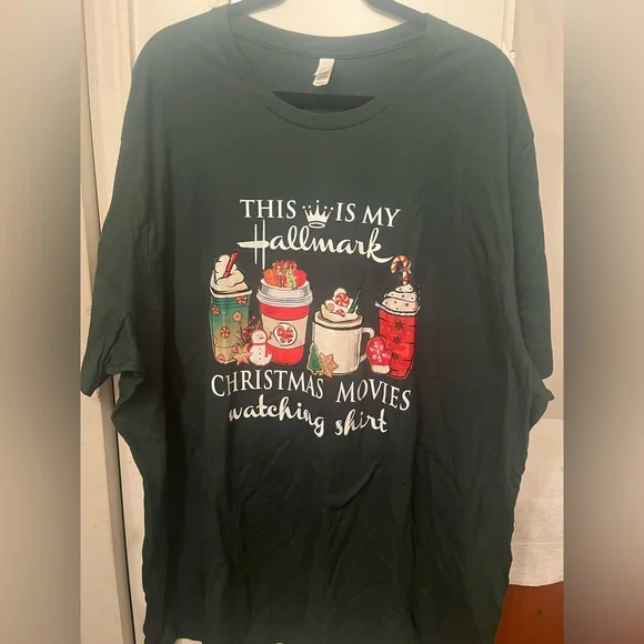 4XL Bella Canvas Holiday Movie Shirt - Picture 2 of 4